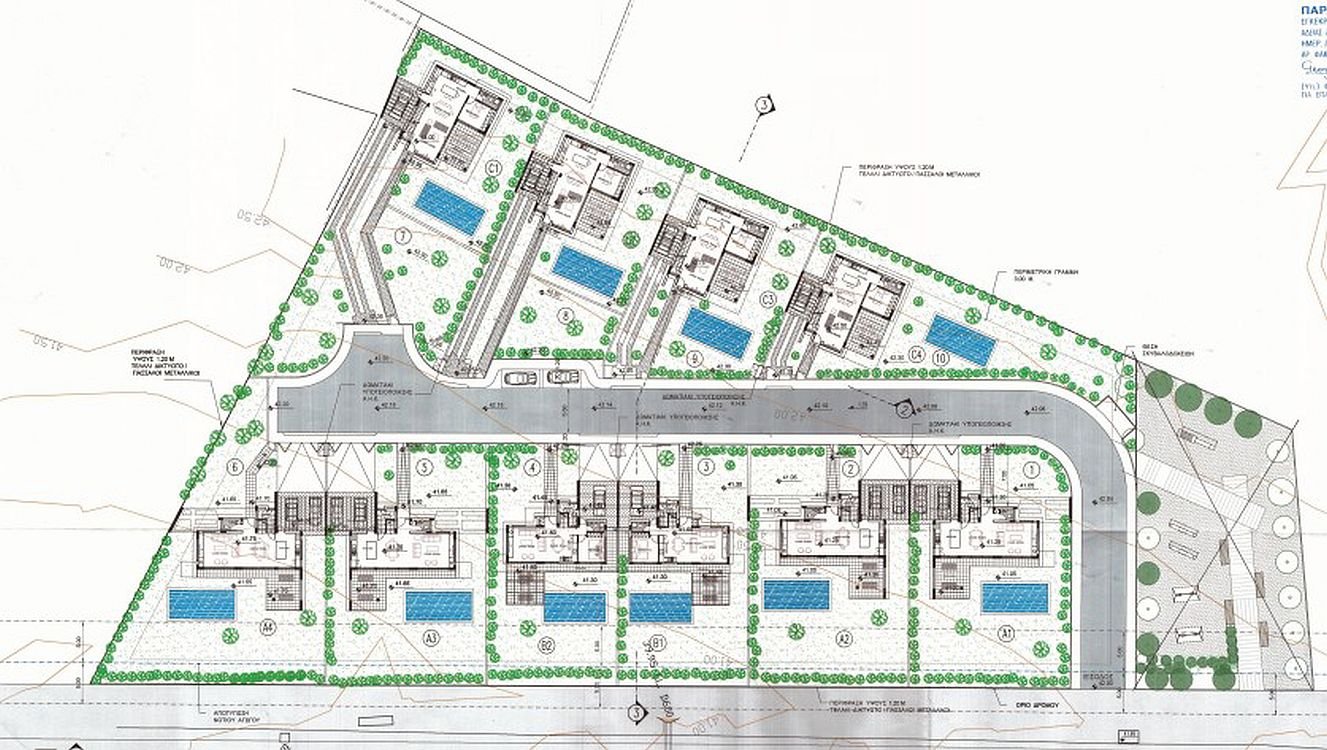 Sea-view Residential plot with 10 villas Building Permit in Alaminos Beach Area, Larnaca photo 3