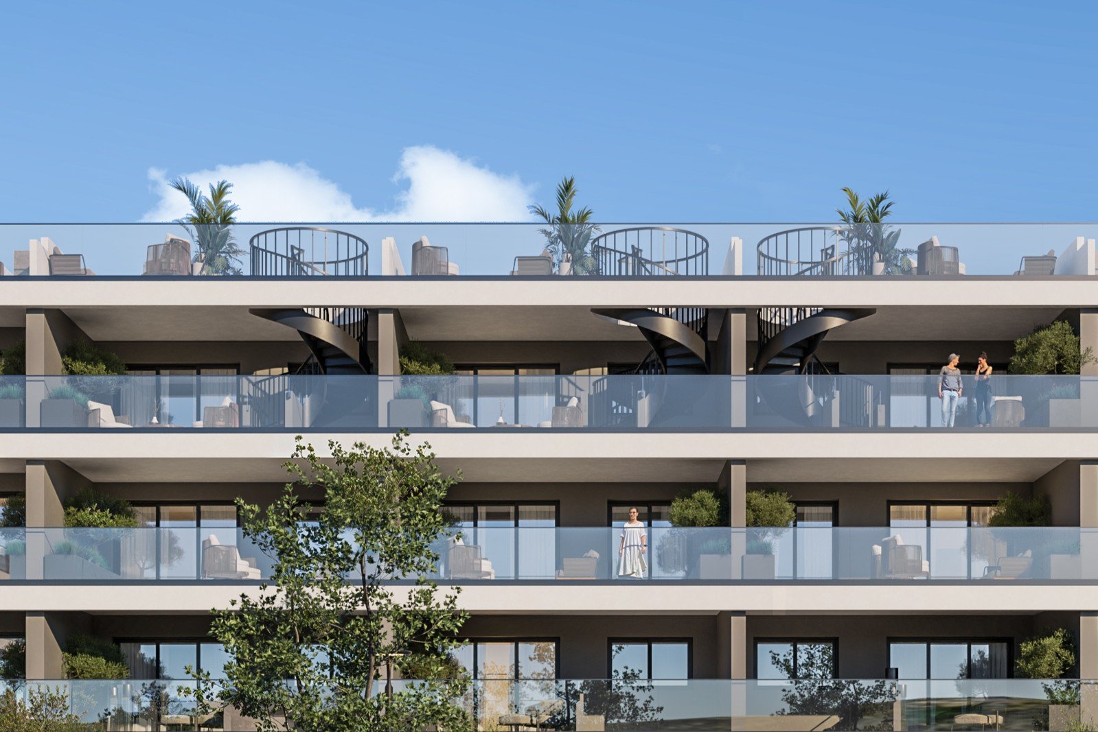 1 BR Penthouse in Moni, Limassol photo 2