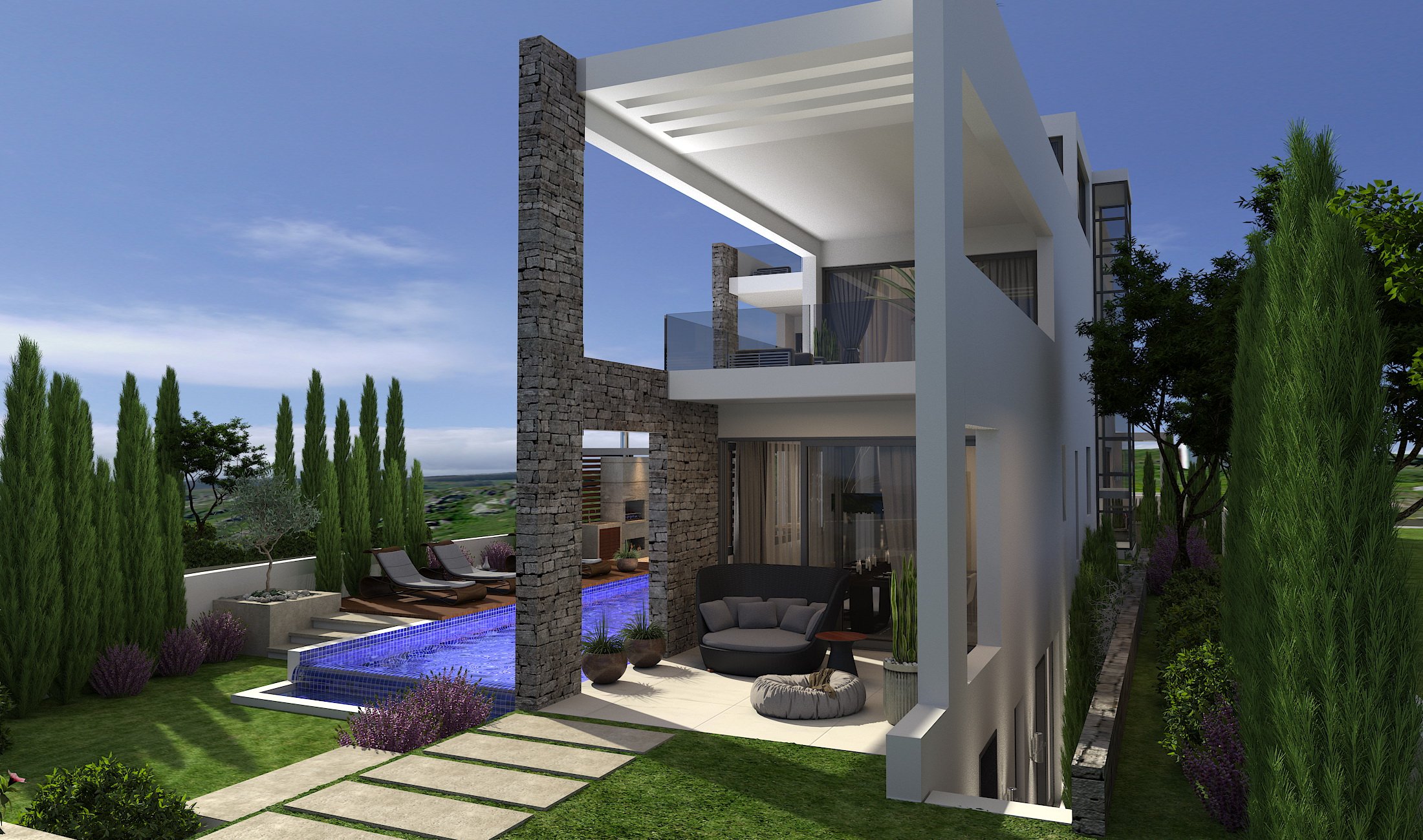 4 BR Villa in Kissonerga, Paphos photo 3