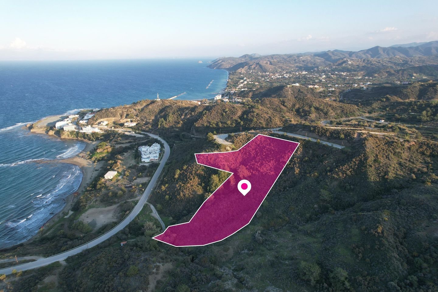 Residential Sea view field in Pigenia, Nicosia photo 1