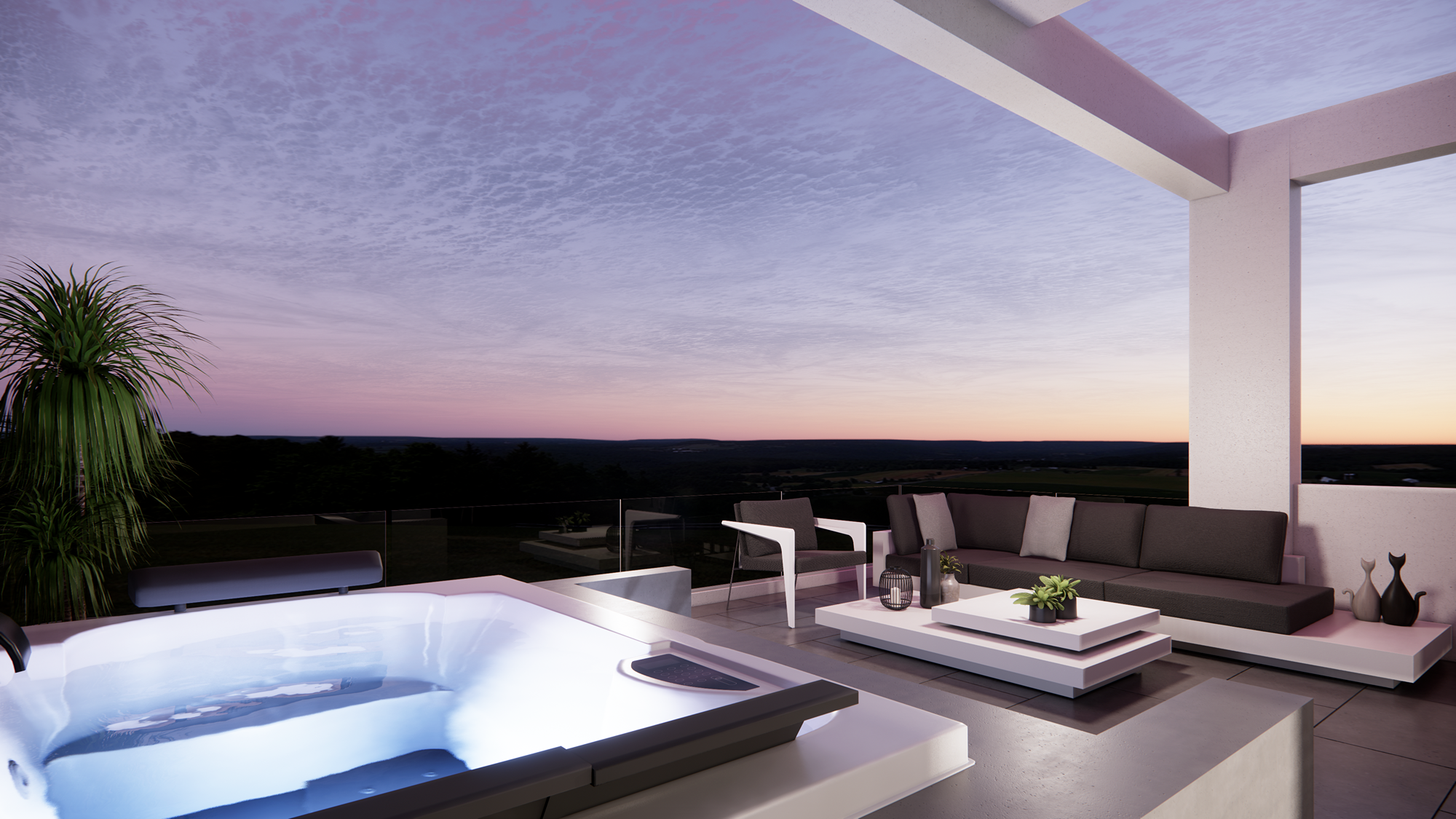 3 BR Penthouse in Universal, Paphos photo 2