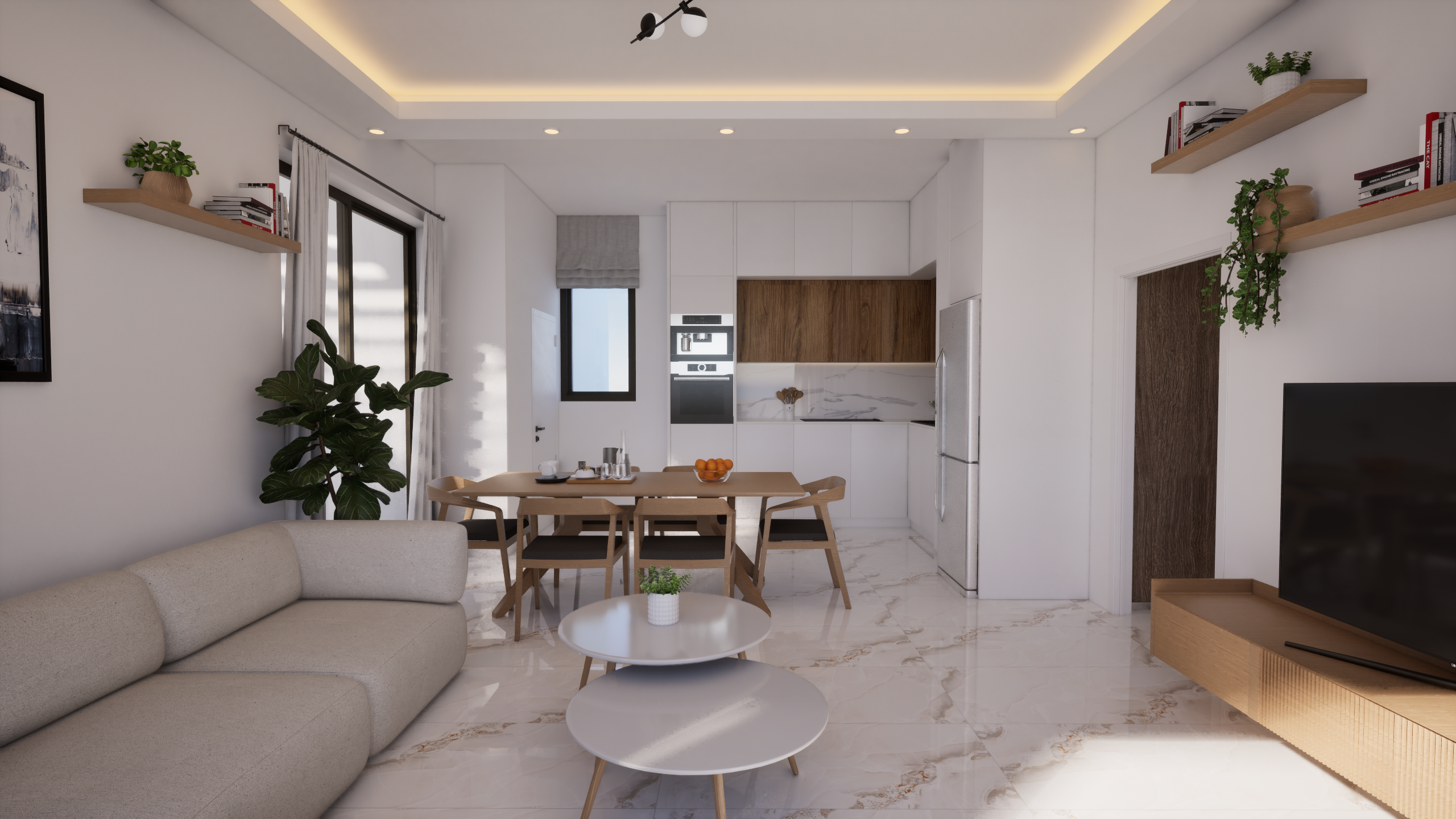 1 BR Apartment in Agioi Anargyroi II, Larnaca photo 7