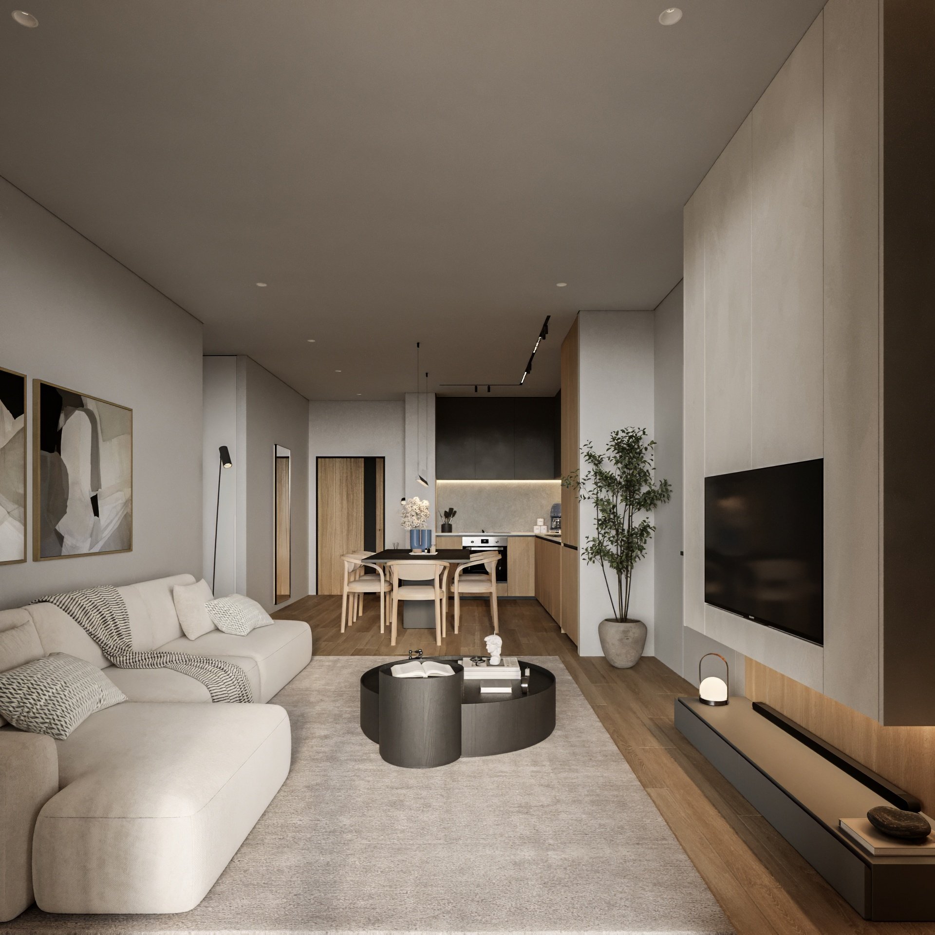 1 BR Penthouse in Oroklini, Larnaca photo 13