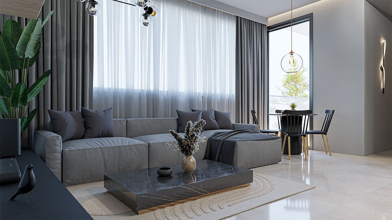 1 BR Penthouse in Polemidia, Limassol photo 7